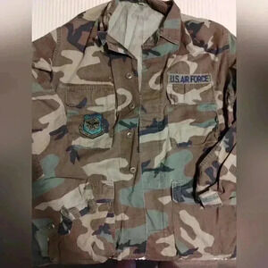 Planet Blue Woodland Camouflage small jacket